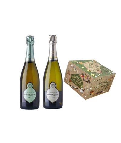 Xmas Paket Franciacorta Love: Franciacorta + Panettone alla Birra