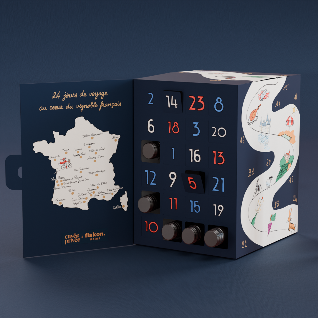 PRE-ORDER: 24 Wines from France and the World Blue