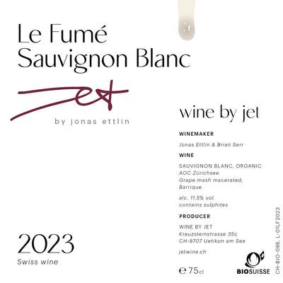 Le Fumé - Sauvignon Blanc 2023 AOC Zürichsee