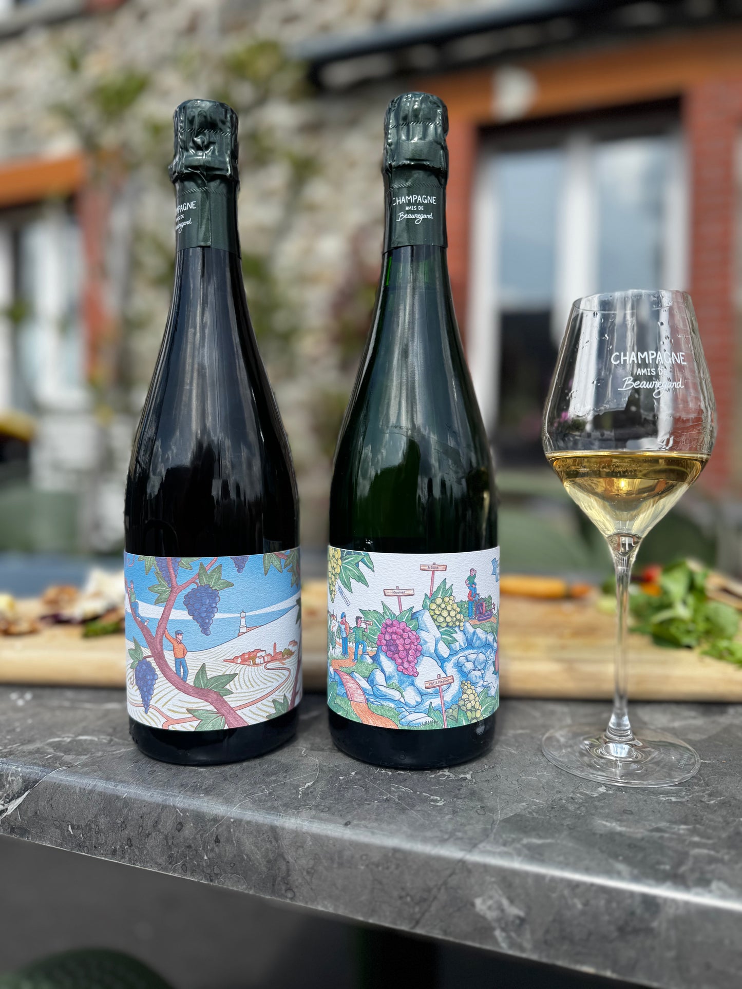 Amis de Beauregard Champagne MILLÉSIME 2018 Blanc de Noirs Premier Cru