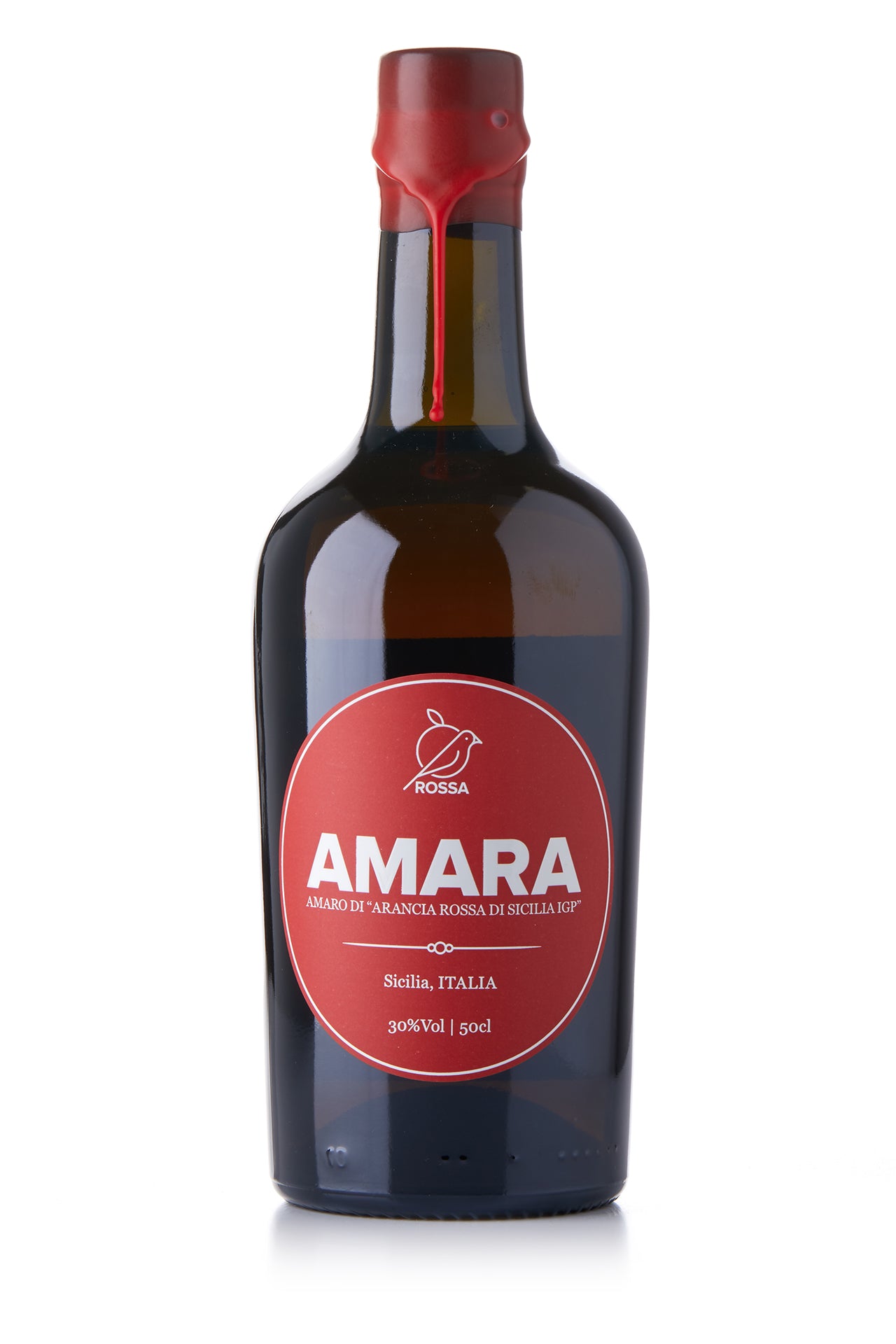 AMARA, Likör Amaro di arancia rossa di Sicilia IGP 30%- 50cl