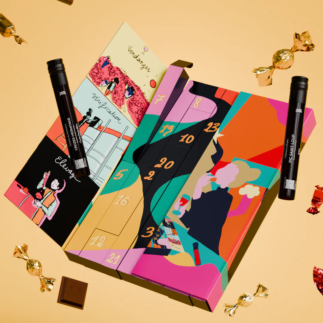 PRE-ORDER: Advent Calendar 12 wines and 12 chocolates