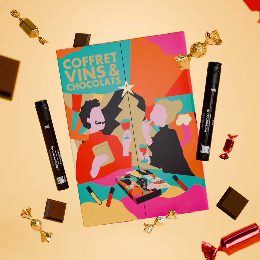 PRE-ORDER: Advent Calendar 12 wines and 12 chocolates